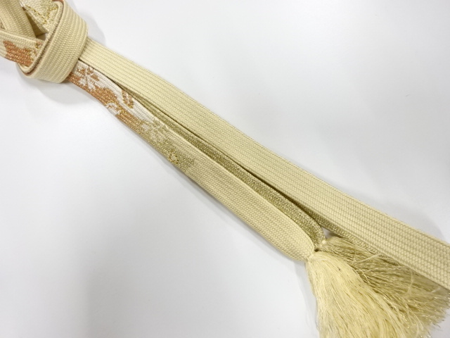 正絹　手組帯締め